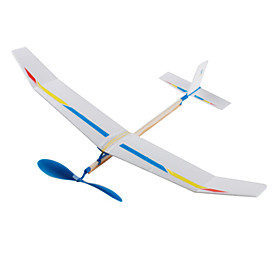SkyTouch EP0004 Rubber Powered Helicopter Assembly Toy