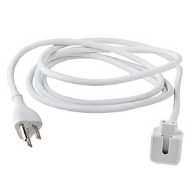 Extension Power Cord Cable for Macbook Air Pro (White)