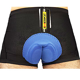 Cycling Mens' Quick-Dry and High-Breathability Underwear with Coolmax 3D Pad