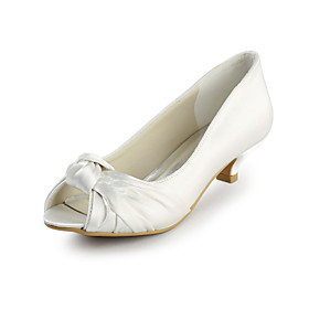 Satin Stiletto Heel Closed Toe Party / Evening Shoes (More Colors)