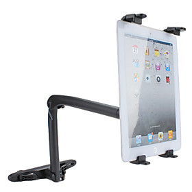 Car Pillow Clip Multi-Direction Holder Stand for iPad and Sumsang Galaxy-Tab (Black)