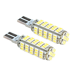 T10 Bar 1206 SMD 68-LED White Light Bulb for Car (DC 12V, 2-Pack)