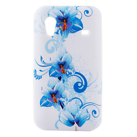 Flower Pattern Soft TPU Back Protective Case for Samsung Galaxy Mini S5830(Multi-Color)