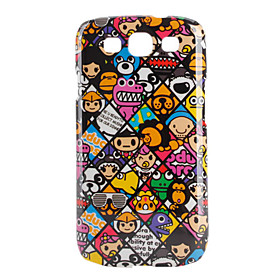Colorful Cartoon Animal Pattern Hard Case for Samsung Galaxy S3 I9300 (Multi-Color)