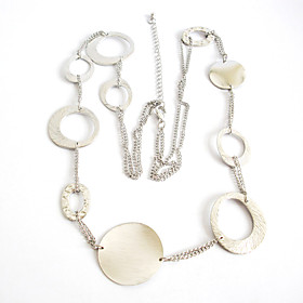 High Quality Alloy With Irregular Circles Women's Necklace
