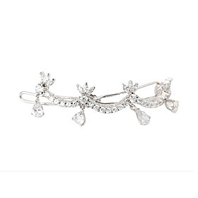 Elegant Alloy With Rhinestone Wedding/Special Occasion Barrette/Headpiece