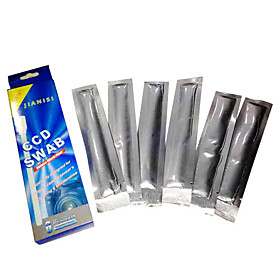6-In-1 Micro Fiber CCD Swab Cleaning Kit for Camera