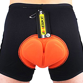 Cycling Mens' Quick-Dry and High-Breathability Underwear with Coolmax 3D Pad