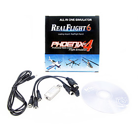 Phoenix G6 12in1 USB Flight Simulator Cable for heli/glid/airplane