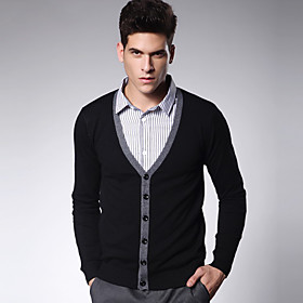 Men's Wool Slim Knit Sweater