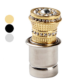 Car Cigarette Lighter with Small Decorative Crystals (Assorted Colors)