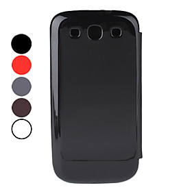 PU Leather Case with Stand for Samsung Galaxy S3 I9300 (Assorted Colors)