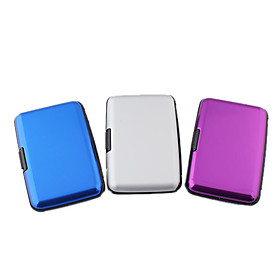 7-Layer ID Card Credit Card Wallet Holder Case (Random Color)