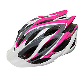 20 Vents Cycling Helmet with LED Tail Light and Detachable Sunvisor