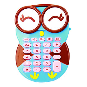 Rolling Big Eyes Plastic Calculator