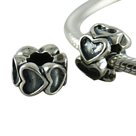 Antique Sterling Silver Beads(Silver)