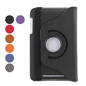 360 Degree Rotating Twill 7 Case with Stand for Google Nexus 7 Android Tablet