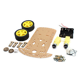 Intelligent Tracking Trolley Chassis with Coded Disc