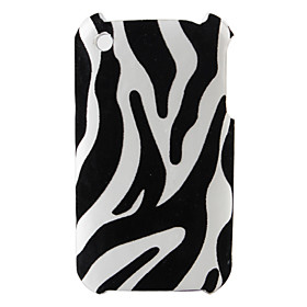Zebra Stripe Pattern Hard Case for iPhone 3G and 3GS (Multi-Color)