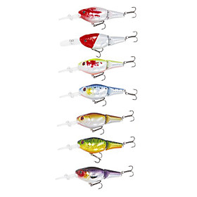 Hard Fishing Bait Minnow Baits 75MM 17.5G (7 Pcs/Pack)