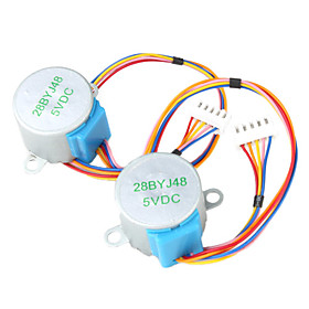 DC 5V 28YBJ-48 Stepper Motor for Arduino (2 PCS)