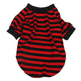 British Style Stripe T-Shirt for Dogs (XS-XL, Random Color)