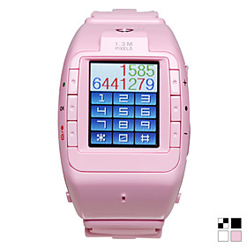 1.3 Inch Bluetooth Quad Band Watch Mobile Phone
