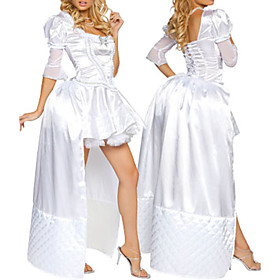 Womens Sexy White Princess Halloween Costume