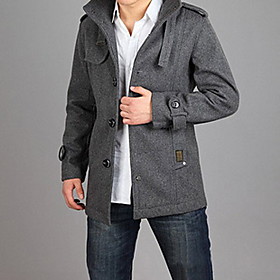 Stand Tweed Fashion Outerwear