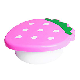 Strawberry Design Children Lunch Box (Random Color)
