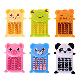 Rotated Lid Cartoon Plastic Calculator
