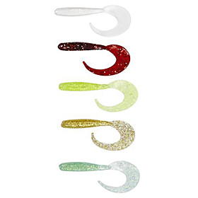 Fishing Lure Soft Bait 60MM 2.3G (10Pcs/Pack)