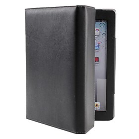 Auto Sleep PU Leather Case with Stand for The New iPad (Assorted Colors)