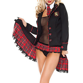 Fashion Sexy Womens Pure Students Halloween Costume