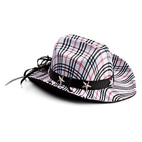 Cowboy Star Hat for Small Dogs Cats (Assorted Colors)