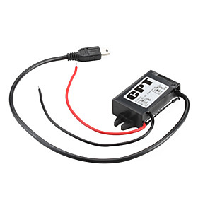 DC 12V to DC 5V Mini USB Car Charger Step-Down Module for Cell Phone