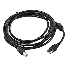 USB 2.0 AM to BM Printer Cable with Magnetic Loop (3 m)