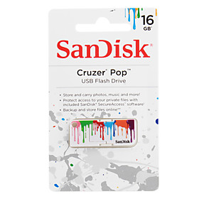 16GB SanDisk Cruzer Pop USB 2.0 Flash Drive