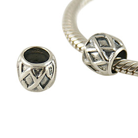 Antique Sterling Silver Beads(Silver)