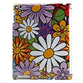 Colorful Flowers Pattern Hard Case for The New iPad