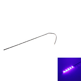 30cm 11-LED Blue Light Flashing Strip Lamp for Car (DC 12V)
