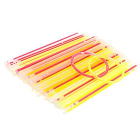 Light Stick Glowsticks with Casing Connectors (About 100 Piece, 19.8cm)