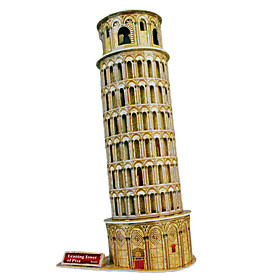 DIY Architecture 3D Puzzle Leaning Tower of Pisa (17pcs, difficulty 4 of 5)