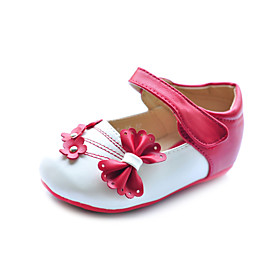 Lovely Kids' Leatherette Flat Heel Closed Toe With Bowknot Party/Evening Shoes(More Colors)