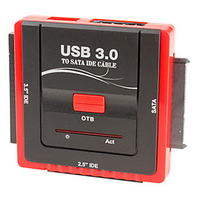 USB 2.0/3.0 to SATA/IDE Cable Adapter For 2.5 3.5 HDD