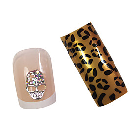 Halloween Style 1pcs 3D Metal Nail Decorations