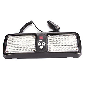 Super Bright 86 LED Red / Blue Light Car Truck Visor Strobe Flash Light Panel