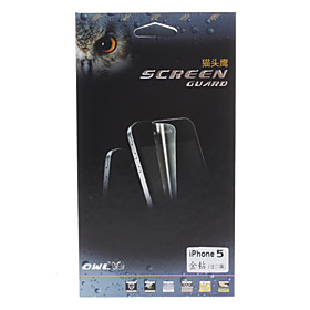 Gold Diamond Screen Protector with Cleaning Cloth for iPhone 5