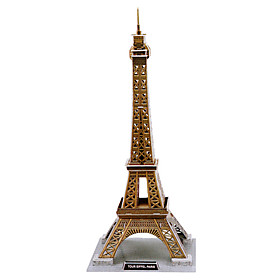 DIY Architecture 3D Puzzle Eiffel Tower (35pcs, difficulty 4 of 5)