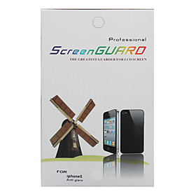 Anti-Glare Screen Protector with Cleaning Cloth for iPhone 5